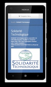 Solidarité recyclage - Mobile